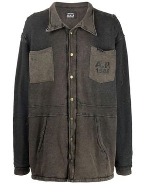 Liberal Youth Ministry Camisa con efecto envejecido - Negro