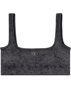 DIESEL Nahtloser Sport-Bh - Schwarz
