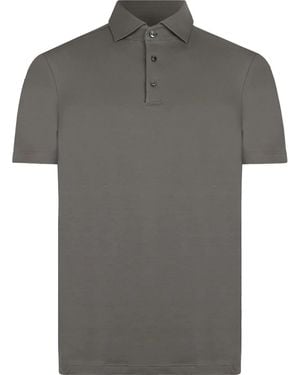 Malo Short-Sleeved Polo Shirt - Grey