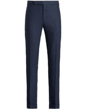 Ralph Lauren Linen Trousers - Blue