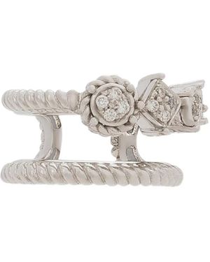 Dolce & Gabbana ダイヤモンド イヤーカフ 18kホワイトゴールド