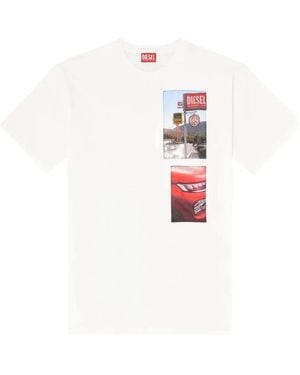 DIESEL T-Boxt-T3 Graphic-Print T-Shirt - White