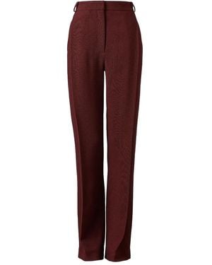 TOVE Pantaloni Gabrielle Con Pieghe - Rosso