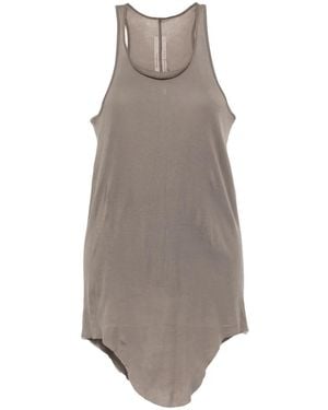 Rick Owens リブトップ - グレー