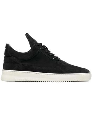 Filling Pieces Low Top Ripple Trainers - Black