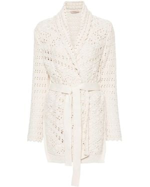 Twinset Cardigan Aperto - Bianco