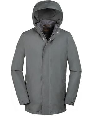 Moorer Recco Hooded Jacket - Grey