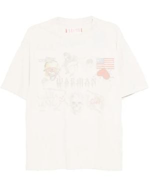 WARMAN Crew Neck T-Shirt - White