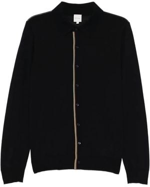 Paul Smith Classic Collar Long-Sleeve Shirt - Black