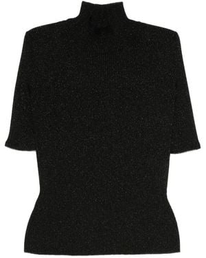 Missoni Turtleneck T-Shirt - Black