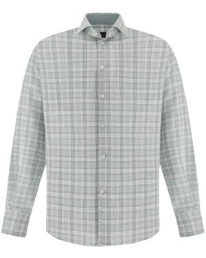 Paul & Shark Check-Pattern Shirt - Gray