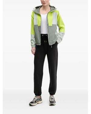 Helly Hansen カラーブロック フーデッドジャケット - グリーン