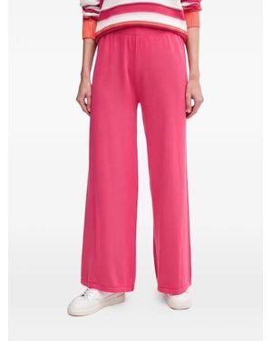 Benetton Elastic-Waistband Pants - Pink