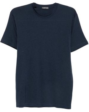 Tom Ford Crew-Neck T-Shirt - Blue