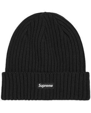 Supreme Bonnet À Design Colour Block - Black
