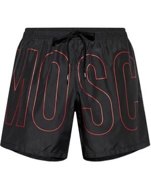Moschino ロゴ ビーチウェア - ブラック