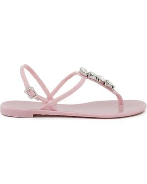 Casadei Sandalen mit Kristallen - Pink