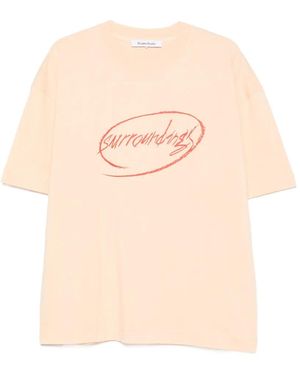 Etudes Studio Camiseta Con Motivo Gráfico - Blanco
