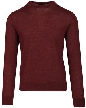 Etro Pegaso-Embroidered Crew-Neck Sweater