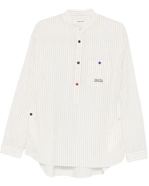 Undercover Striped Shirt - White