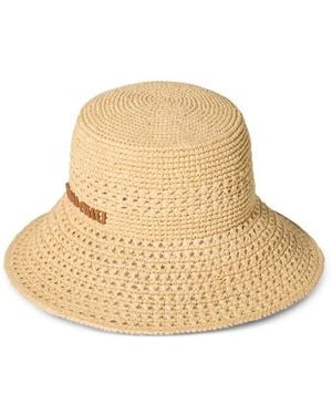 Miu Miu Sombrero de pescador tejido - Neutro