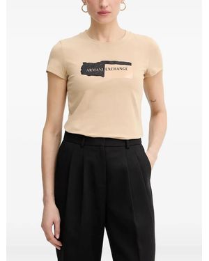 ARMANI EXCHANGE Short-Sleeve T-Shirt - Black