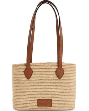 Strathberry Basket Tote Bag - Natural