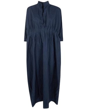 Daniela Gregis Langärmeliges Kleid - Blau
