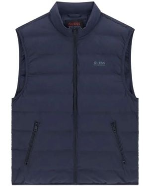 Guess Puffer Vest - Blue