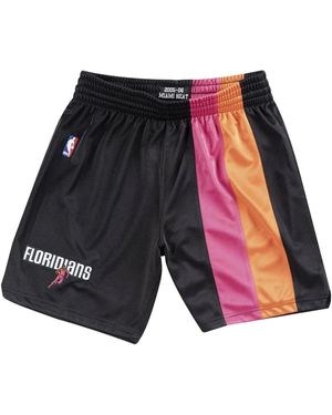 Mitchell & Ness Nba 2005-2006 "heat" オーセンティック オルタネイト ショーツ - ブラック