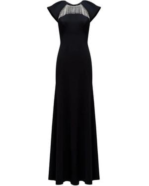 Jenny Packham Sonder Embellished Maxi Dress - Black