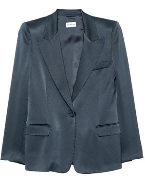 Marella Peak-Lapels Blazer - Blue