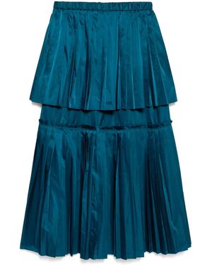 Enfold Gelaagde Rok - Blauw