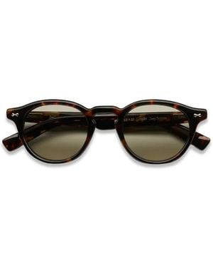 Chimi Scope Round-Frame Sunglasses - Black