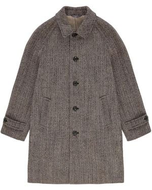 Circolo 1901 Raglan-Sleeve Coat - Grey