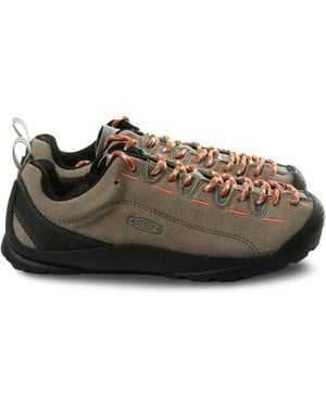 Keen Jasper Lace-Up Trainers - Natural