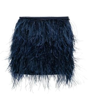 Dorothee Schumacher アップリケ ミニスカート - ブルー