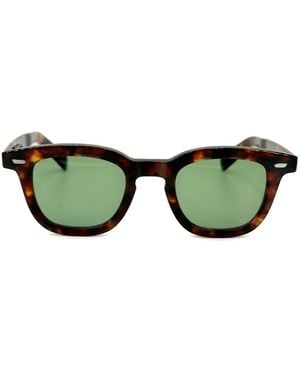 Yellows Plus Mike Sun Square-Frame Sunglasses - Green