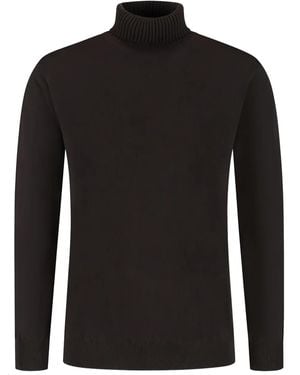 Doriani Maglione A Collo Alto - Nero
