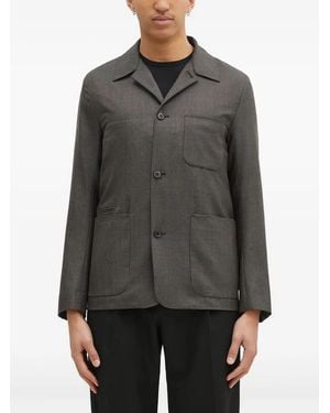 Paul Smith Giacca A Quadri - Grigio