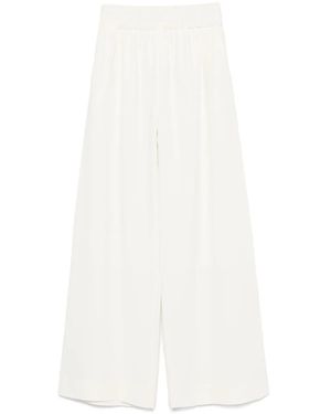 Mark Kenly Domino Tan Palmira Trousers - White