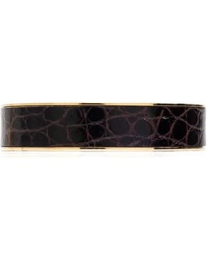 DSquared² クロコダイルパターン ブレスレット - ホワイト