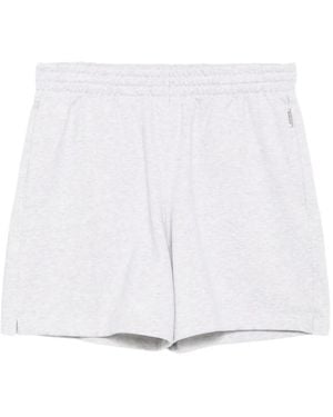 Represent Elasticated-Waist Shorts - Natural