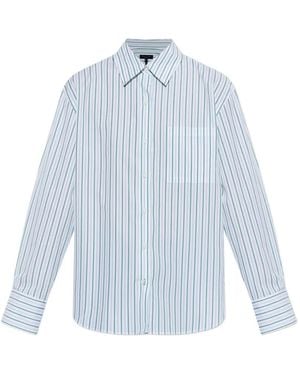 Rag & Bone Gestreiftes Hemd - Blau