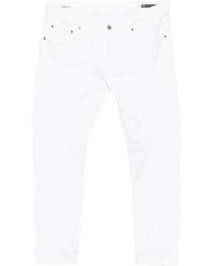 Dondup Mius Distressed Jeans - White