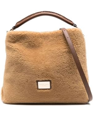 Roberto Festa Bianca Two-Way Handbag - Brown
