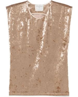 forte_forte Velvet Top - Natural