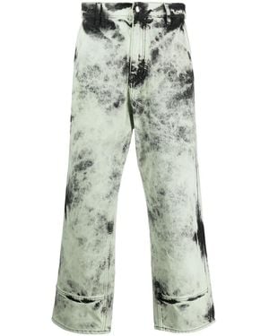 OAMC Sentinel Bleached-Effect Jeans - Blue