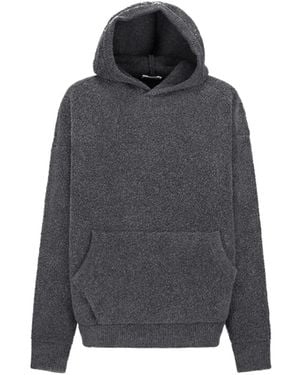 Mordecai Hoodie mit Bouclé-Pile - Grau
