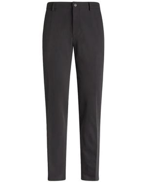BOGGI Belt-Loops Trousers - Black